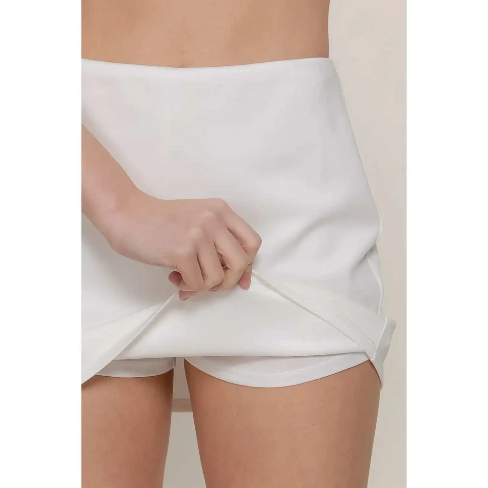 Tenniscore Country Club Clean Girl Preppy White Skort Set Quiet Luxury sm scuba